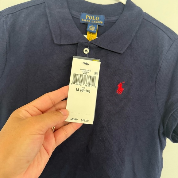 Ralph Lauren Blue Polo Shirt Classic Style - Picture 3 of 3